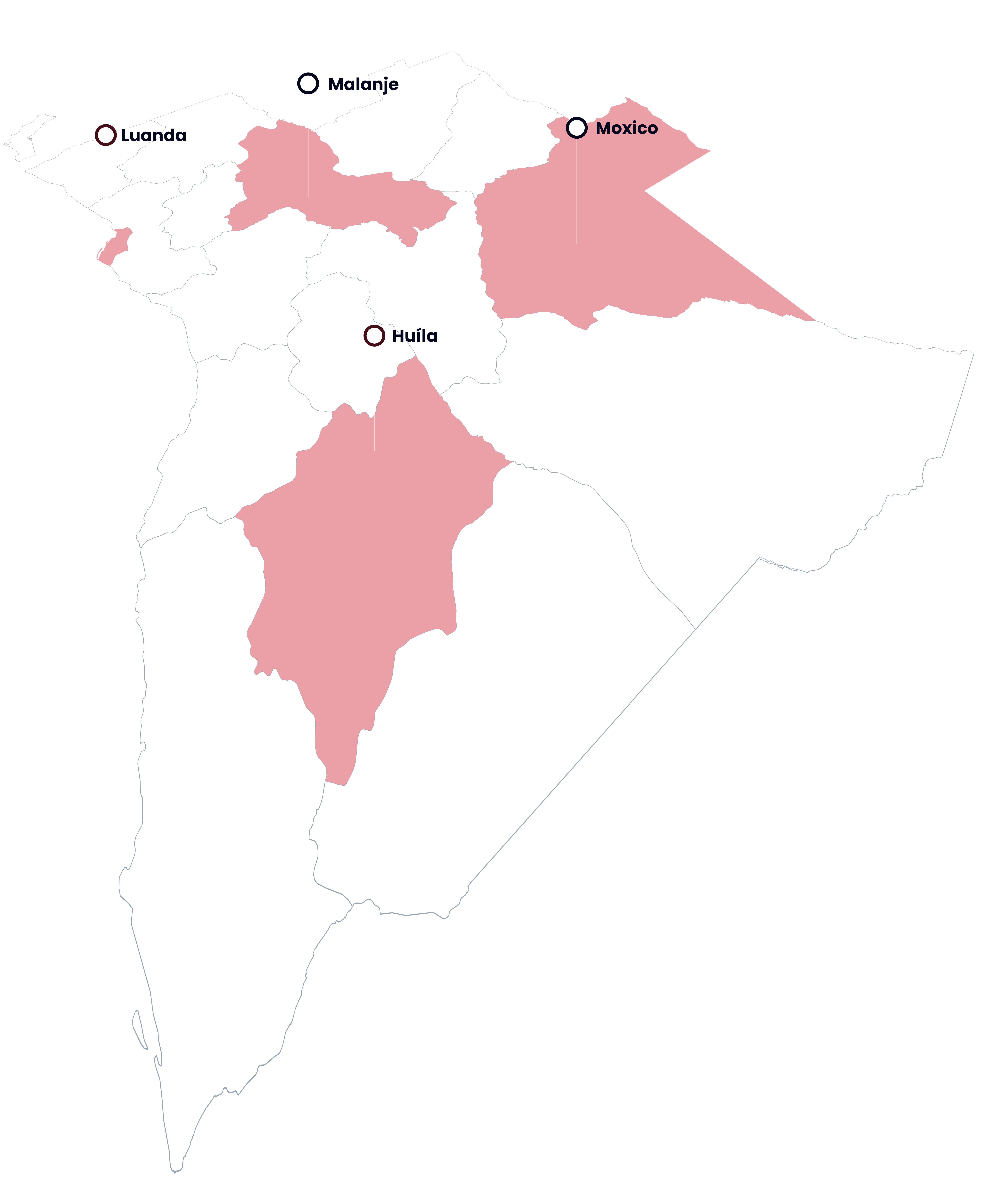 Mapeamento de distribuição de mercadoria